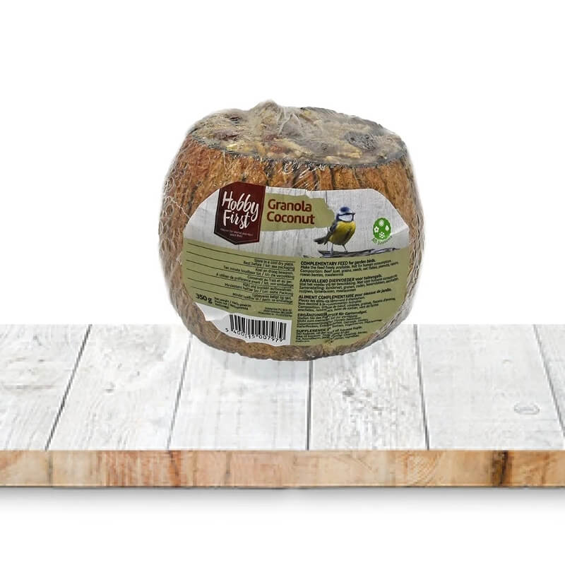 HobbyFirst Wildlife krmilnik Granola Coconut, 350 g