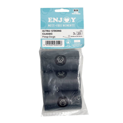 Enjoy Ultra Strong drečke, sive - 3 x 20 kos