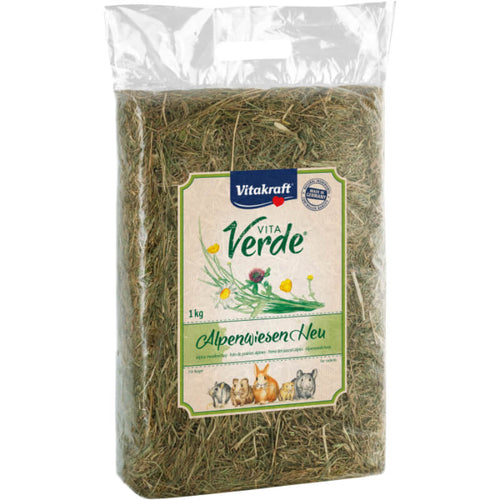Vitakraft VitaVerde Alpenwiesen-Heu, alpsko travniško seno - 1 kg