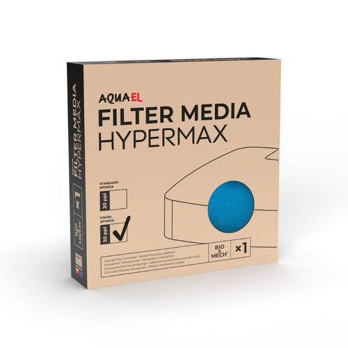 Aquael rezervna fina filtrirna gobica za filter Hypermax, modra - 1 kos