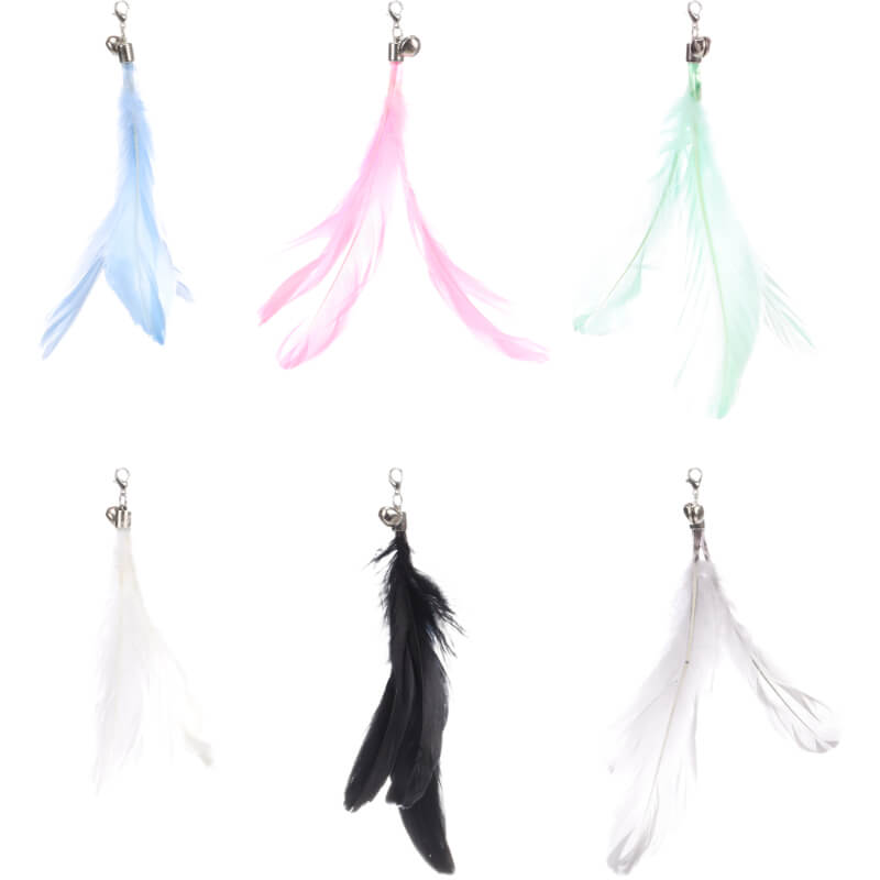 Flamingo teleskopska igralna palica ali obesek za palico, izbor - različne barve - obesek 7