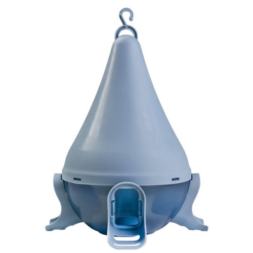 Nobby Kiku plastična ptičja krmilnica, modra - 19 x 27 cm