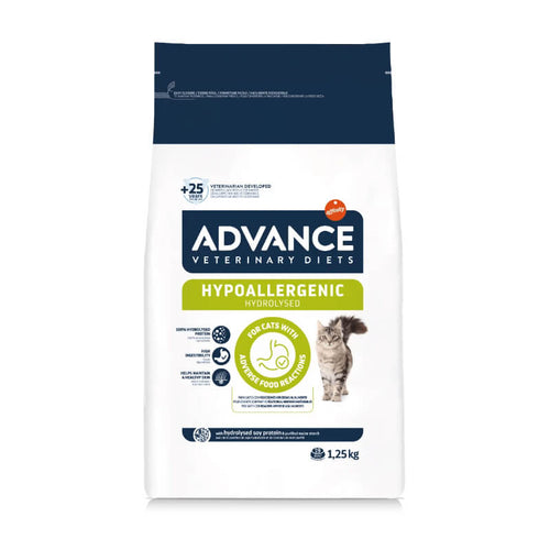 Advance vet. dieta za mačke Hypoallergenic, sojine beljakovine - 1,25 kg