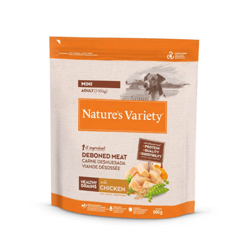 Nature's Variety Healthy Grains Dog Mini Adult - piščanec - 600 g