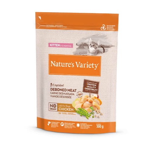 Nature's Variety No Grain Cat Kitten - piščanec - 300 g