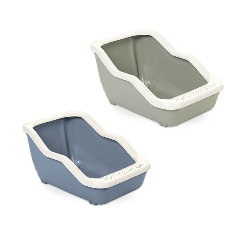 MPS Netta mačje stranišče z okvirjem, različne barve - 54 x 39 x 29 cm