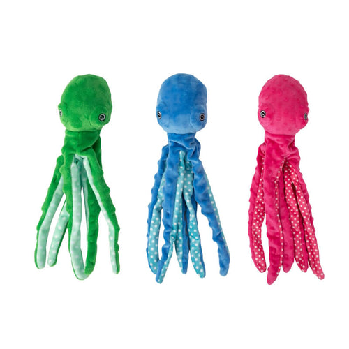 Pawise plišasta hobotnica S, različne barve - 26 x 7 x 7 cm