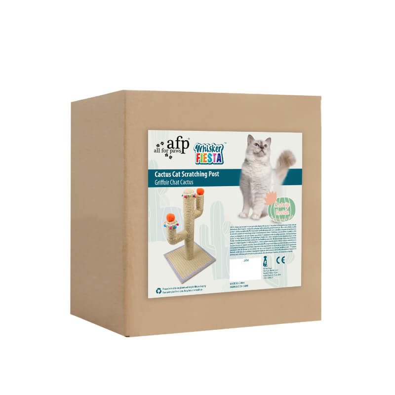 All For Paws Whisker Fiesta praskalnik Fiesta, kaktus - 39 x 39 x 63 cm (2)