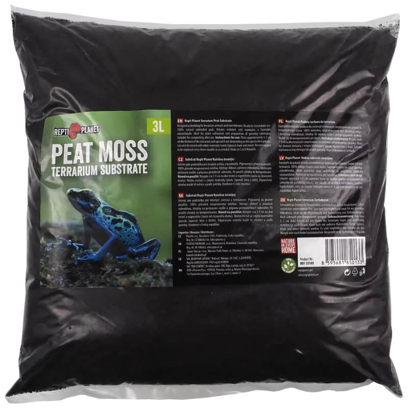 Repti Planet substrat za terarij Peat Moss - 3 L