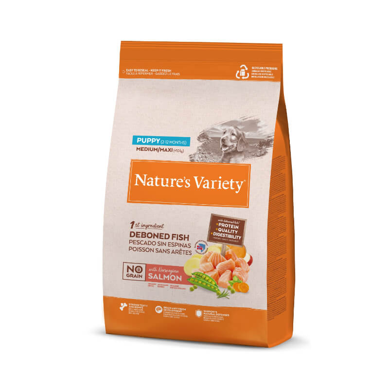 Nature's Variety No Grain Dog Med/Max Puppy - losos