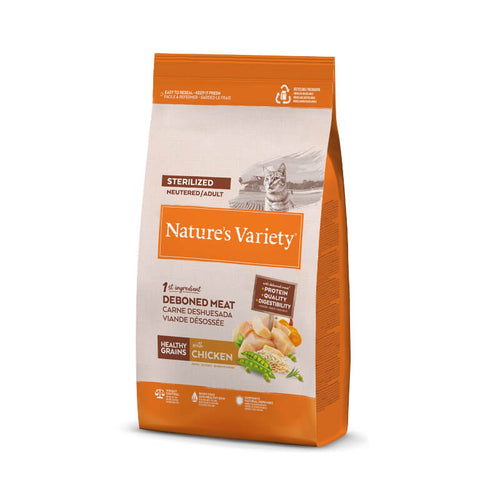 Nature's Variety Healthy Grains Cat Sterilized Adult - piščanec