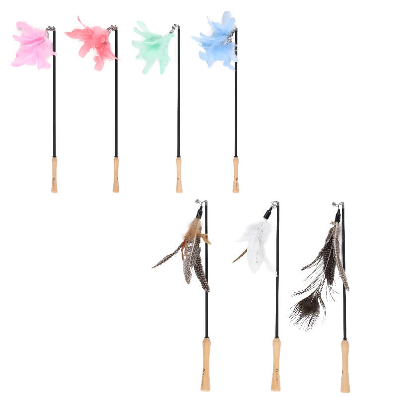 Flamingo teleskopska igralna palica ali obesek za palico, izbor - različne barve