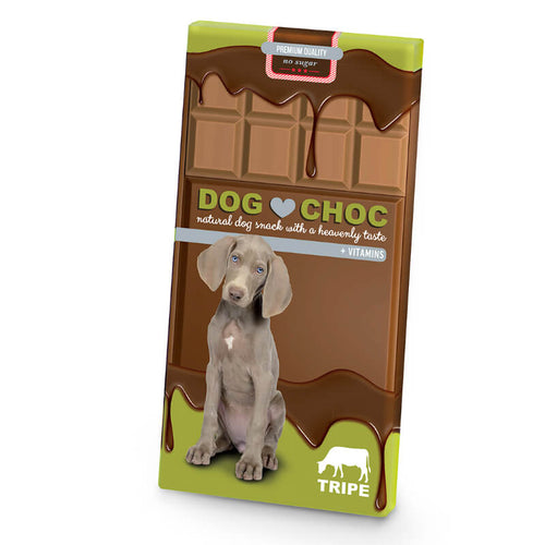 Duvo pasja čokolada DogChoc, z vampi - 100 g