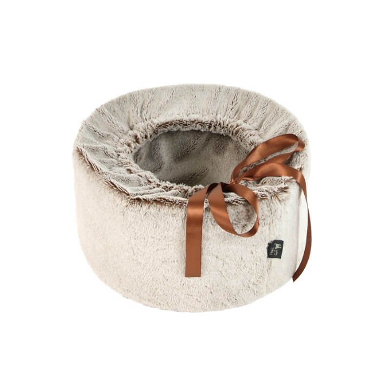 Magic Cat okroglo ležišče/skrivališče, sivo - 58 cm