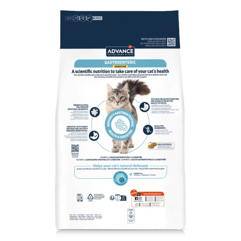 Advance veterinarska dieta za mačke Gastroenteric - puran in riž (2)