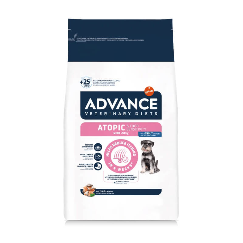 Advance veterinarska dieta za pse Atopic Mini - postrv