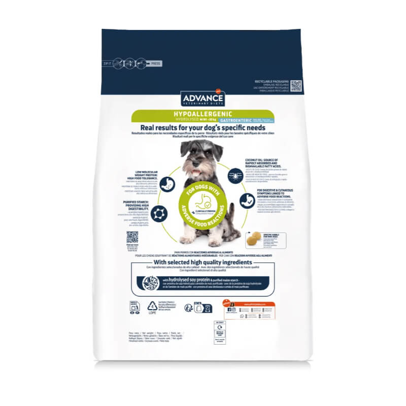 Advance veterinarska dieta za pse Hypoallergenic Mini - sojine beljakovine (2)