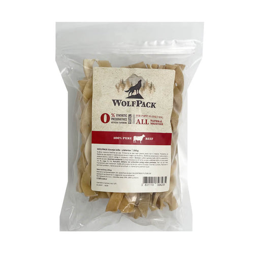 WolfPack pletenka iz goveje kože, 15 cm - 250 g