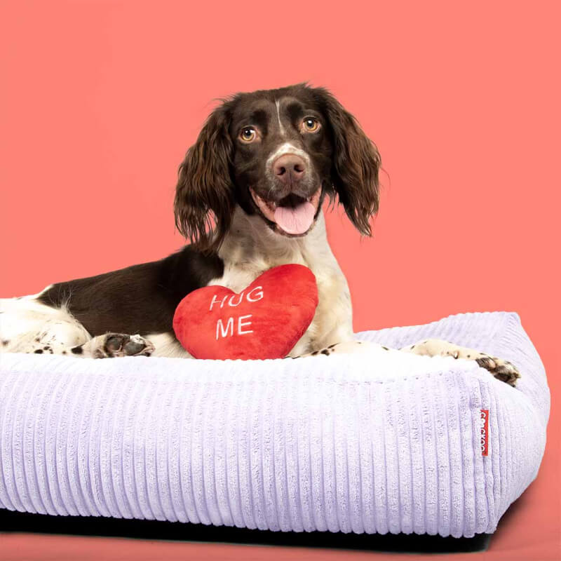 Coockoo plišasti srček Hug Me, rdeč - 18 x 14 x 6 cm (3)