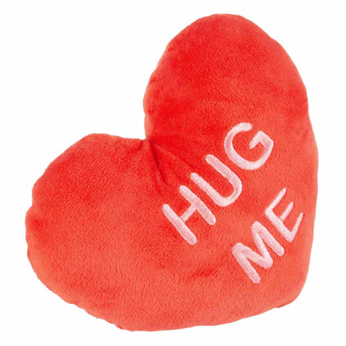 Coockoo plišasti srček Hug Me, rdeč - 18 x 14 x 6 cm