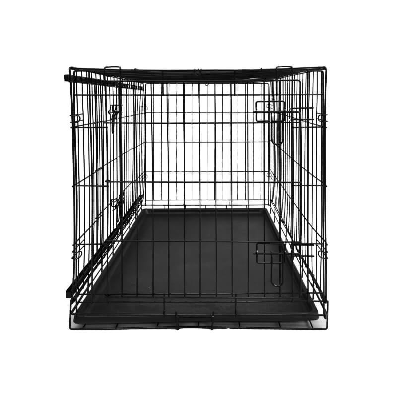 Enjoy kovinski boks z drsnimi vratci, črn - 75,5 x 52 x 58 cm (3)