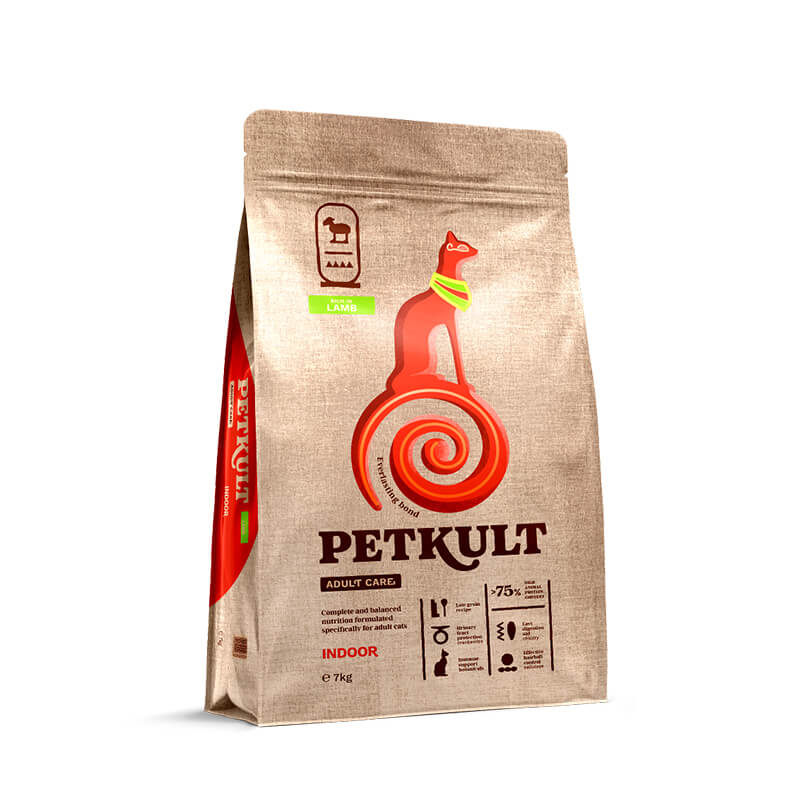 Petkult Cat Adult Care Indoor - jagnjetina