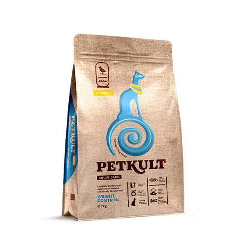 Petkult Cat Adult Care Weight Control - piščanec