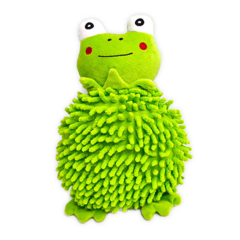 Pawise Happy Life Noodle plišasta igrača, žaba - 24 x 11 cm