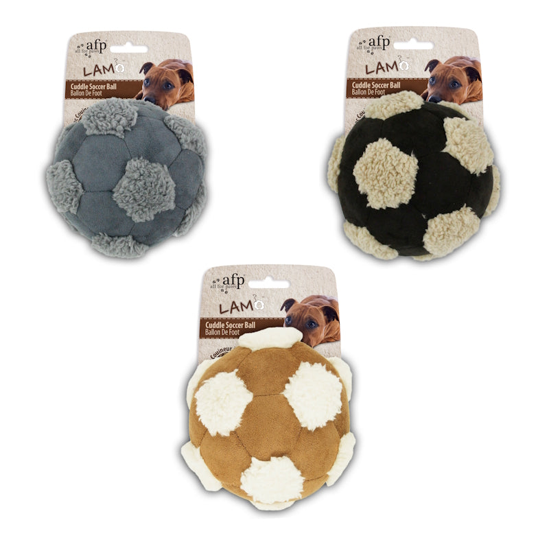 All For Paws Lam plišasta žoga 1 kos, različne barve - 15 cm