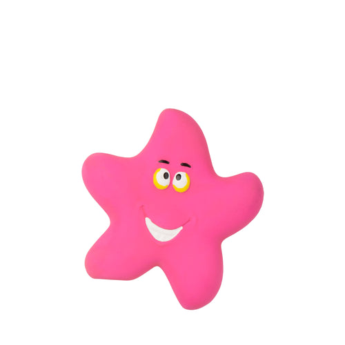 Enjoy igrača iz lateksa, roza morska zvezda - 14 x 13,5 x 6 cm