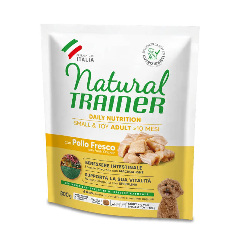 Natural Trainer Daily Nutrition Adult Mini - sveži piščanec - 800g