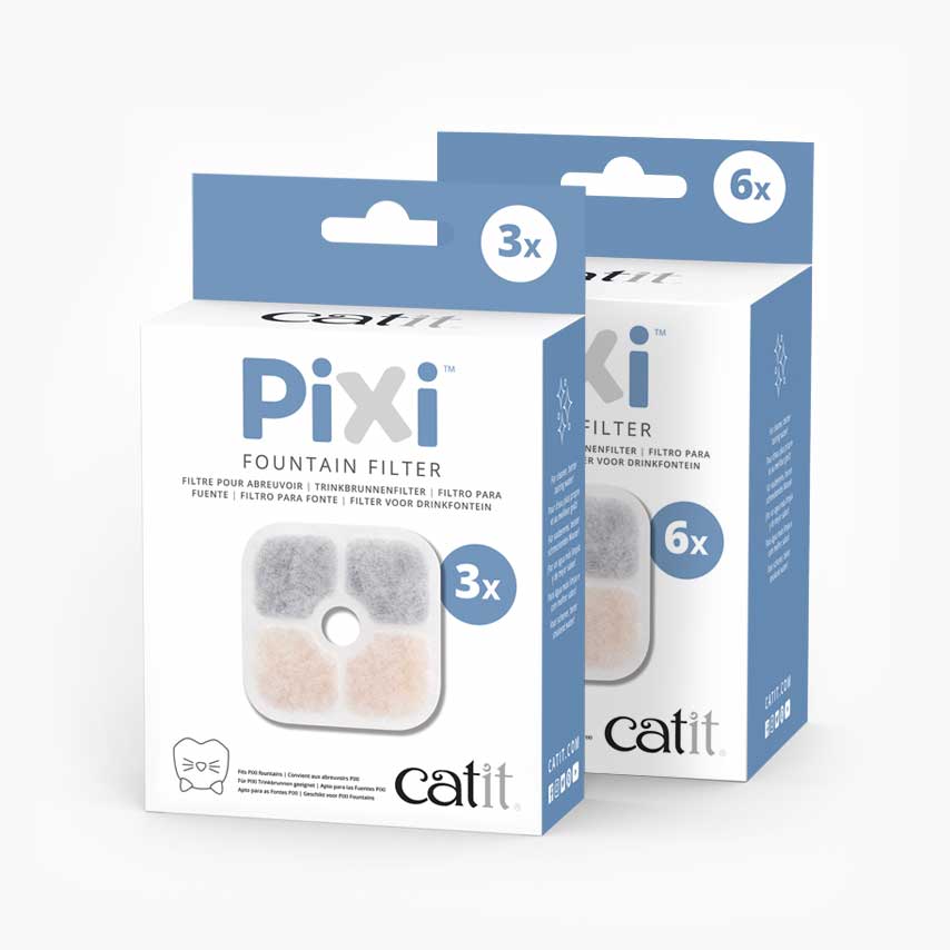 Catit Triple Action Filter za fontano Pixi, 6 kos