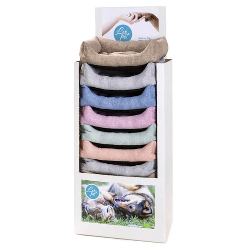 Leopet oglato ležišče Rodi Basic, pastelna barva - različne velikosti