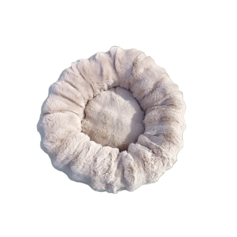 Meduza okroglo ležišče Bubble, različne velikosti - bež (2)