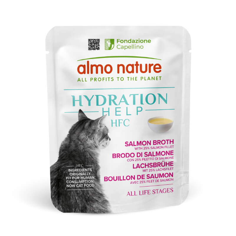 Almo Nature HFC Hydration Help juha - losos - 50 g
