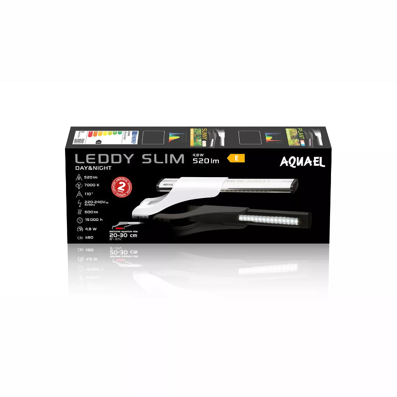 Aquael luč Leddy Slim Sunny Day&Night, bela - 4,8 W / 20-30 cm