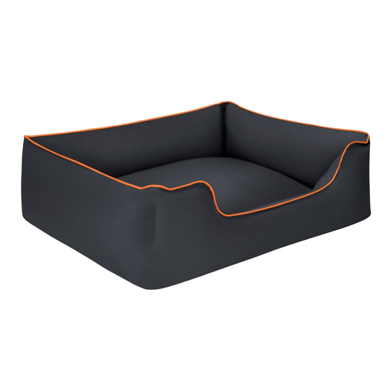 Pet Comfort oglato ležišče Alpha, različne velikosti - črno (2)