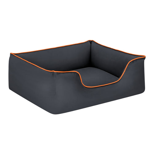 Pet Comfort oglato ležišče Alpha, različne velikosti - črno