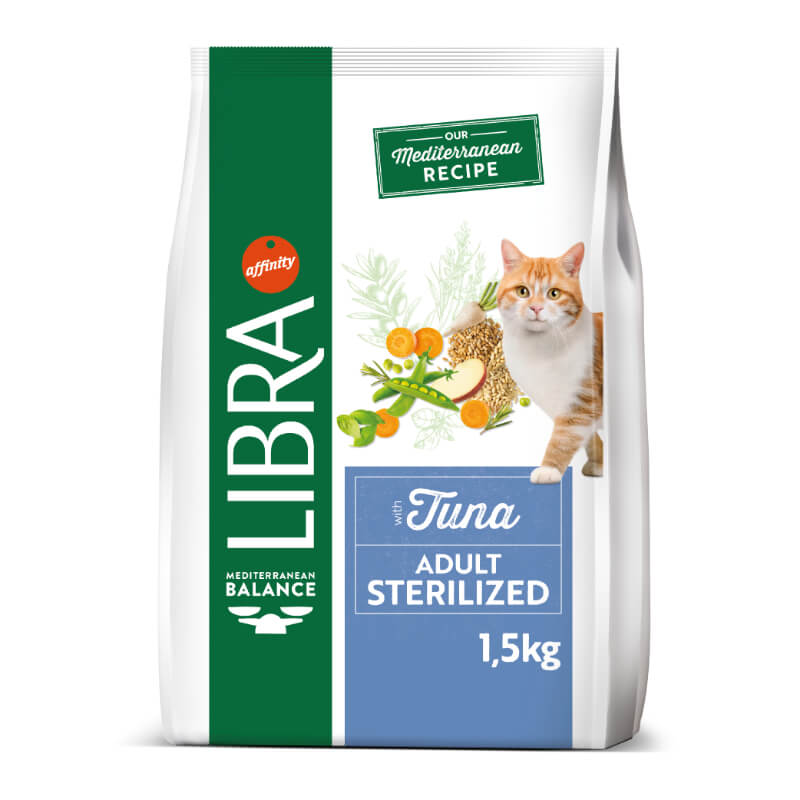 Libra Cat Adult Sterilized - tuna - 1,5 kg
