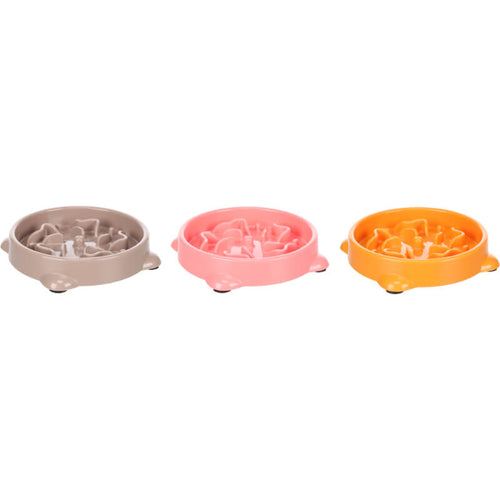 Flamingo Bini posoda za počasno hranjenje, različne barve - 16 cm / 300 ml