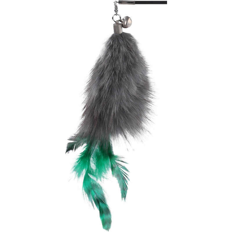 Flamingo teleskopska palica Nouk z obeskom, različne barve - 61-142 cm (3)