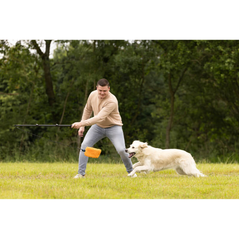 Flamingo Fauxtra teleskopska palica z obeskom za pse - 40-102 cm (4)