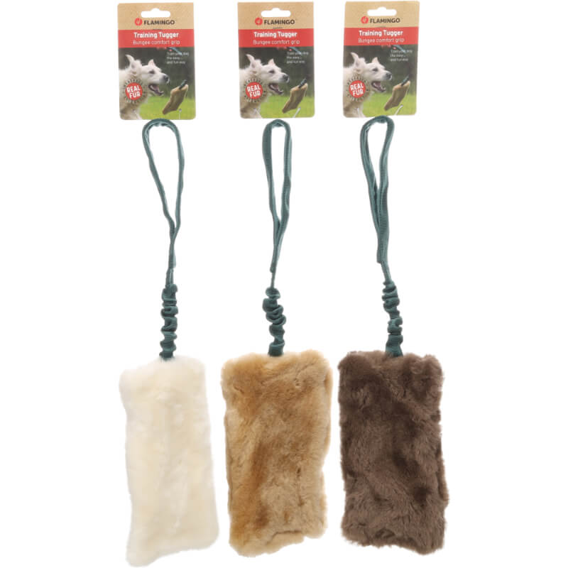 Flamingo Furtra aport iz naravnega materiala z ročajem, različne barve - 55 x 12 cm