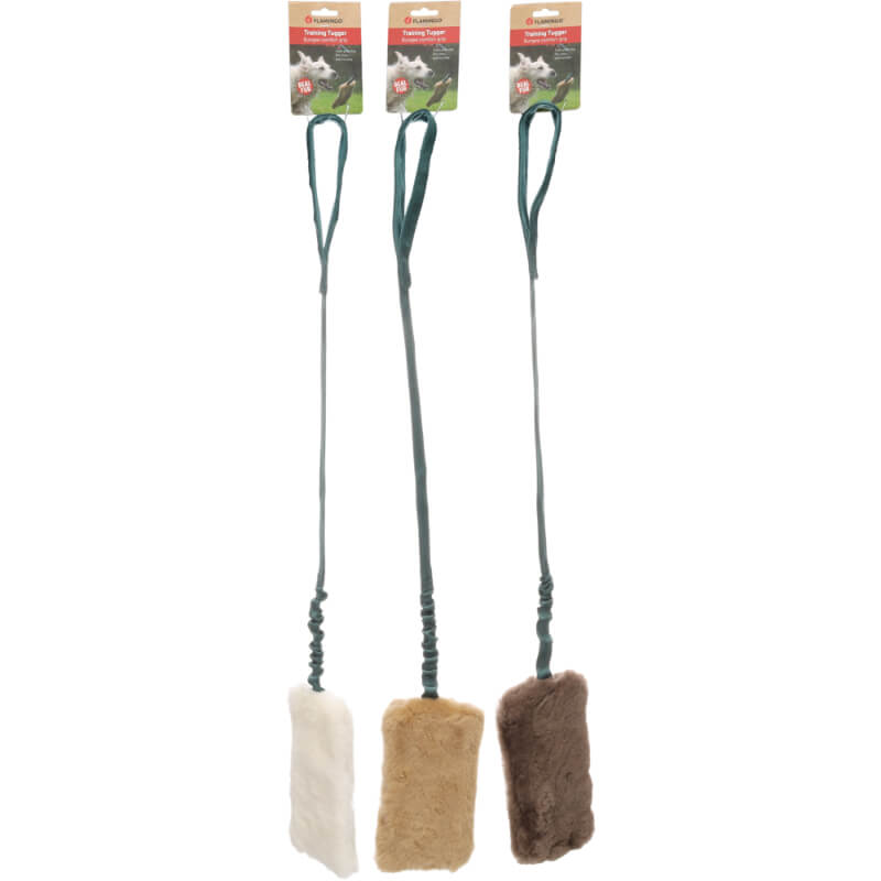 Flamingo Furtra aport iz naravnega materiala z ročajem, različne barve - 100 x 12 cm