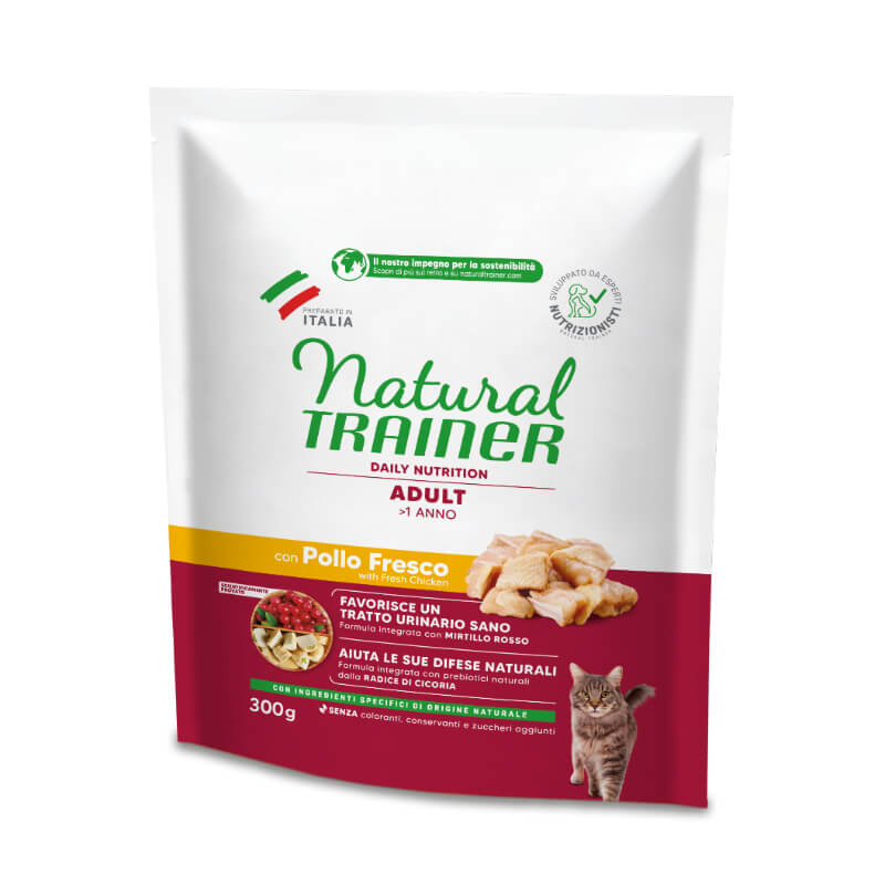 Natural Trainer Cat Adult, piščanec - različna pakiranja - 300 g