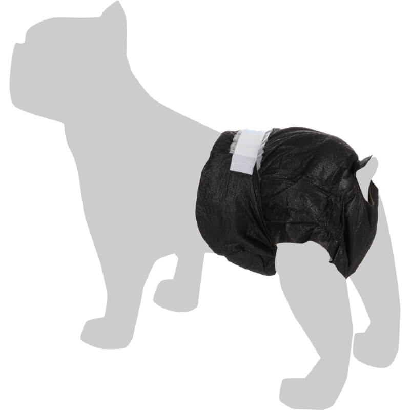 Flamingo plenice za samice, za enkratno uporabo (12 kos) - črne