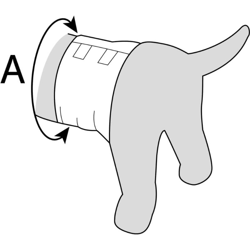 Flamingo plenice za samce, za enkratno uporabo (12 kos) - črne (3)