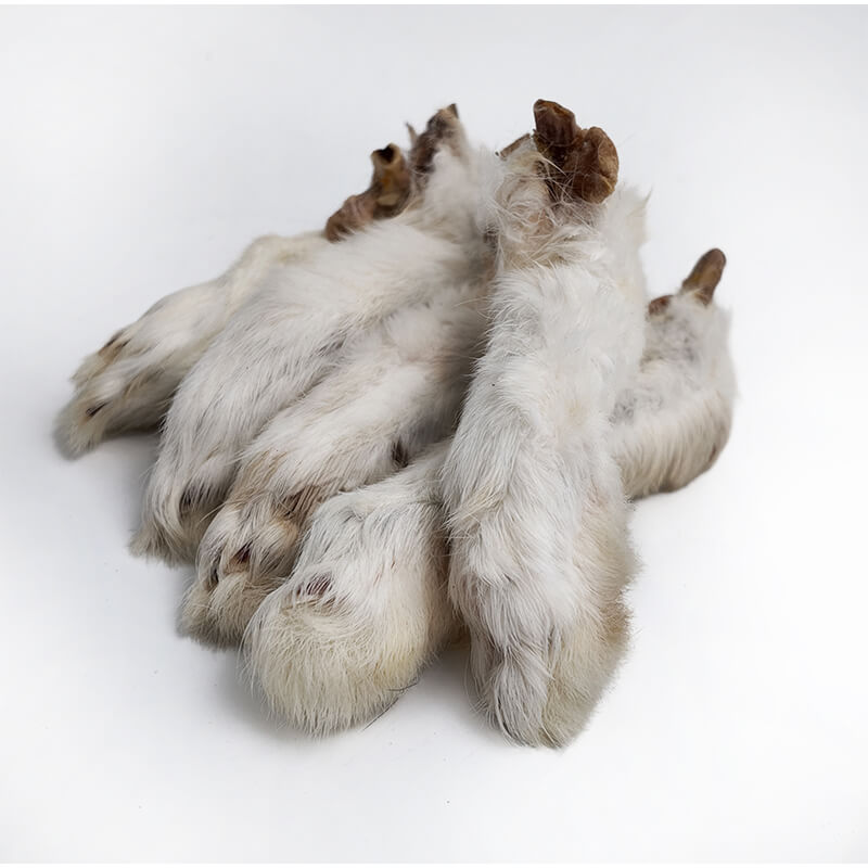 WolfPack kunčje noge z dlako - 5 kos