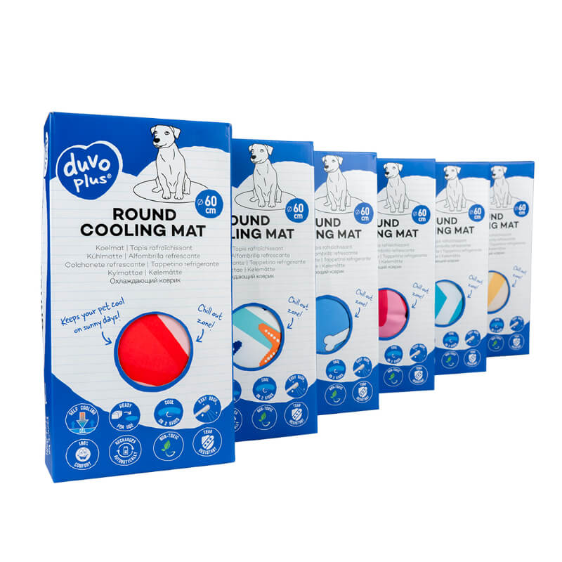 Duvo okrogla hladilna blazina, različne barve - 60 cm (2)