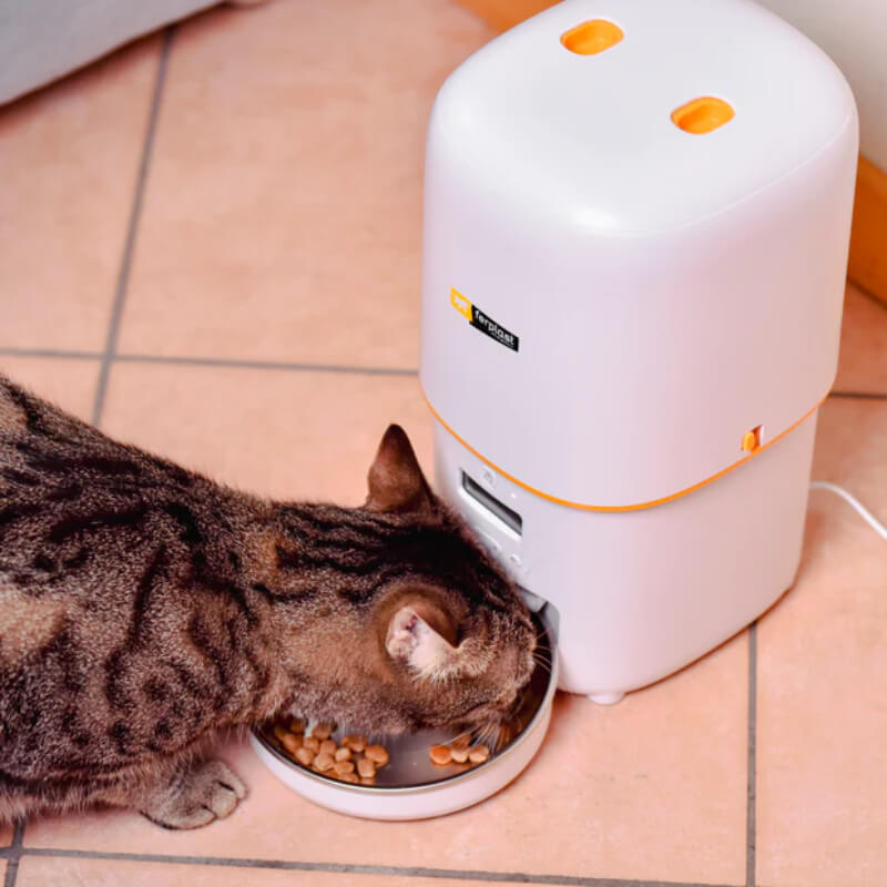 Ferplast Risto Pet avtomatski krmilnik, več obrokov - 31 x 14,5 x 31,5 cm (6)